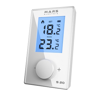 Mars S20x Kablolu Dijital Oda Termostatı Kombi Tamir Ankara