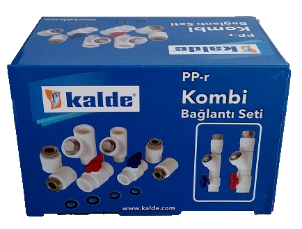 KALDE KOMBİ MONTAJ SETİ - DİRSEKLİ Kombi Tamir Ankara